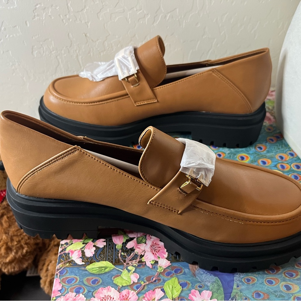 Viandso Platform Loafers For Women Size 10 - Picture 4 of 4